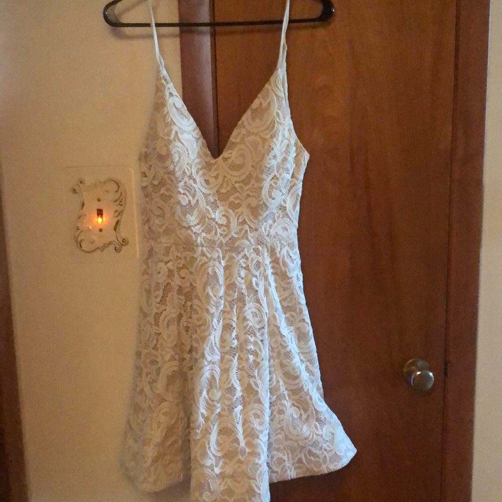 White dress